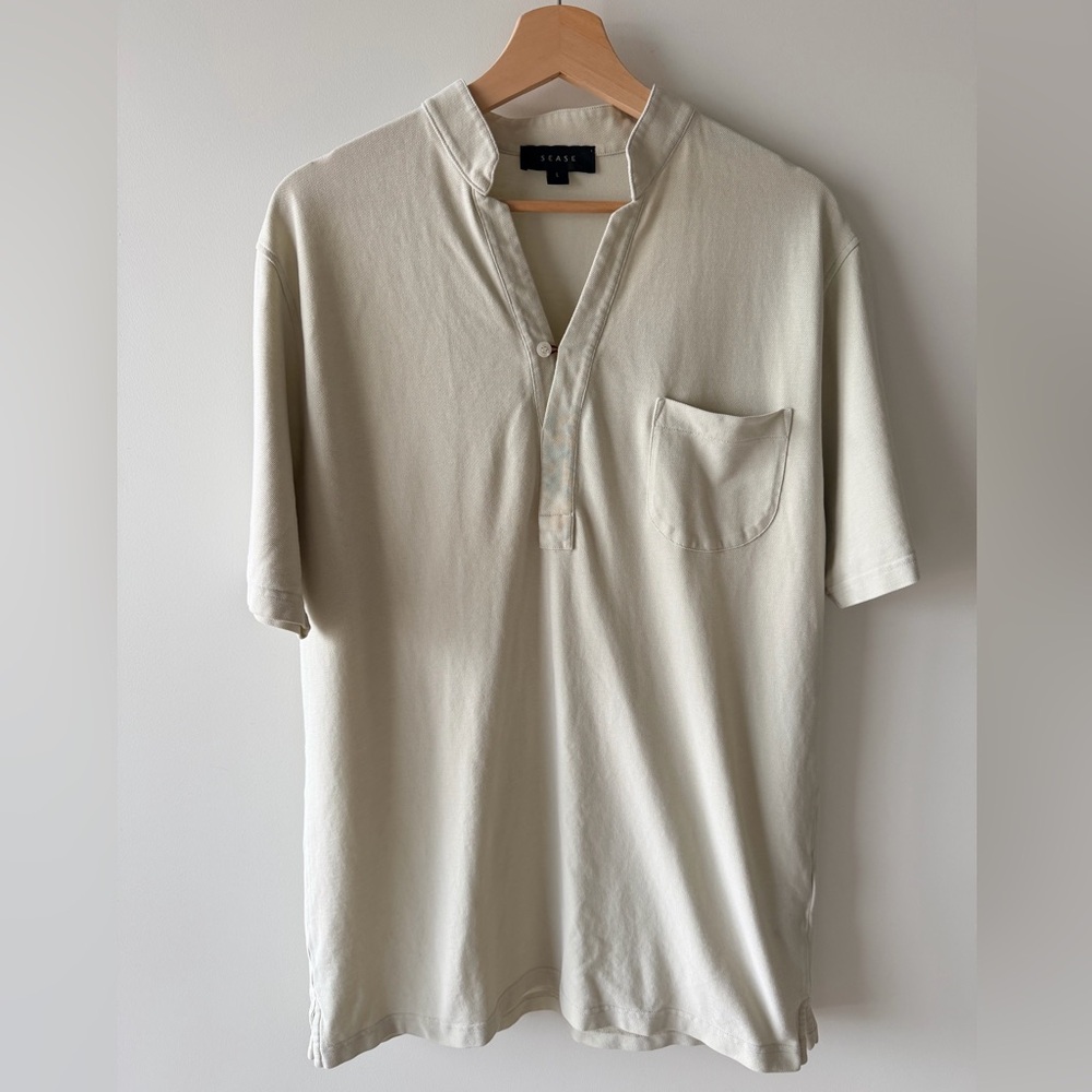 SEASE Fish Tail Short 100% Cotton Made in Italy Mens Large